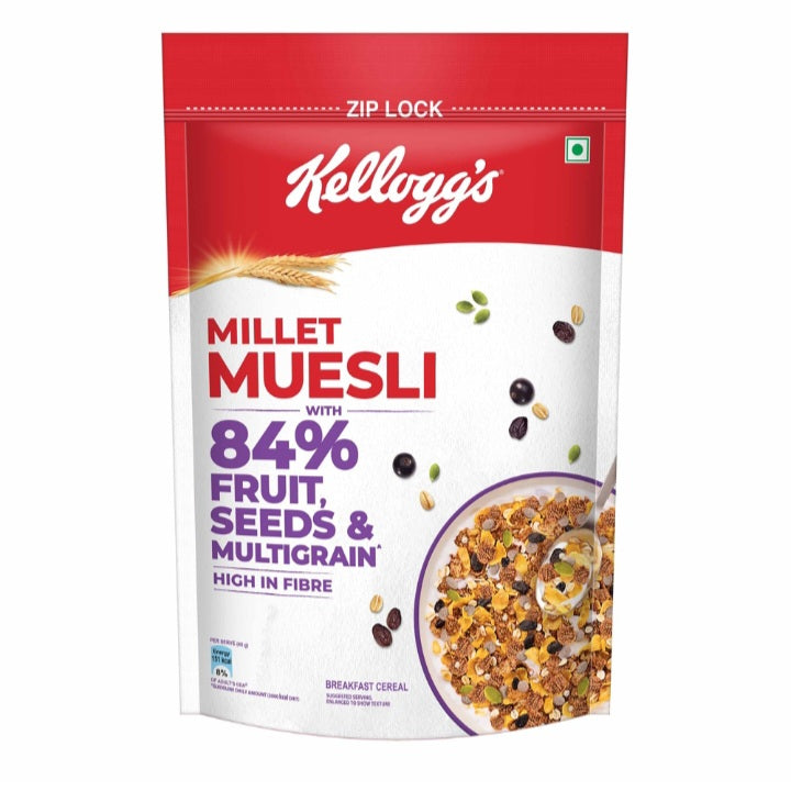 Kellogg's Muesli Fruit And Nut : 750 g