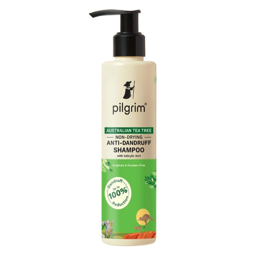 Pilgrim Australian Tea Tree Non-Drying Anti-Dandruff Shampoo: 200 ml