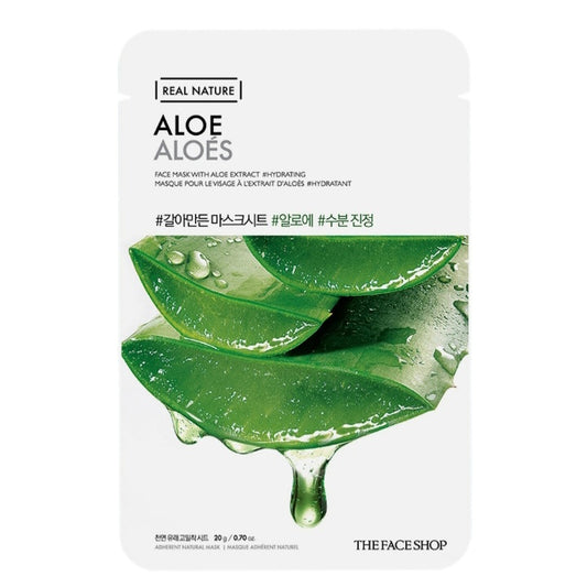 The Face Shop Real Nature Aloe Sheet Mask : 20 gms