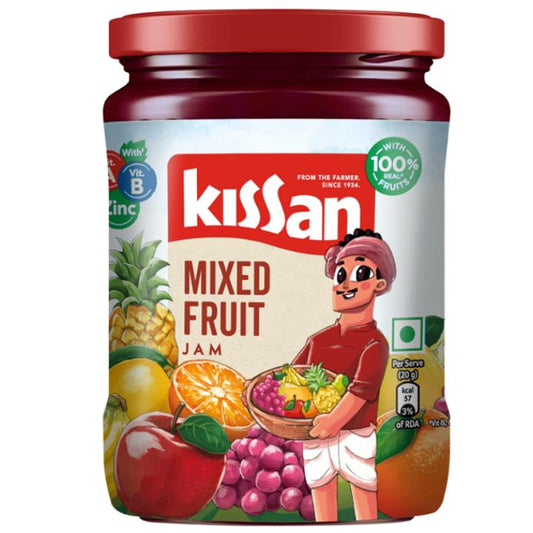 Kissan Mixed Fruit Jam: 500 gm