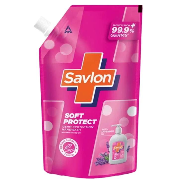 Savlon Sft Prtect Handwash Wt Lvndr Ol: 650 ml