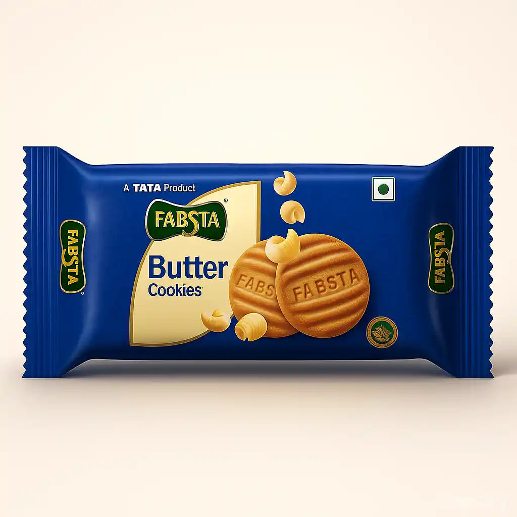 TATA Fabsta Butter Cookies 100 Gm