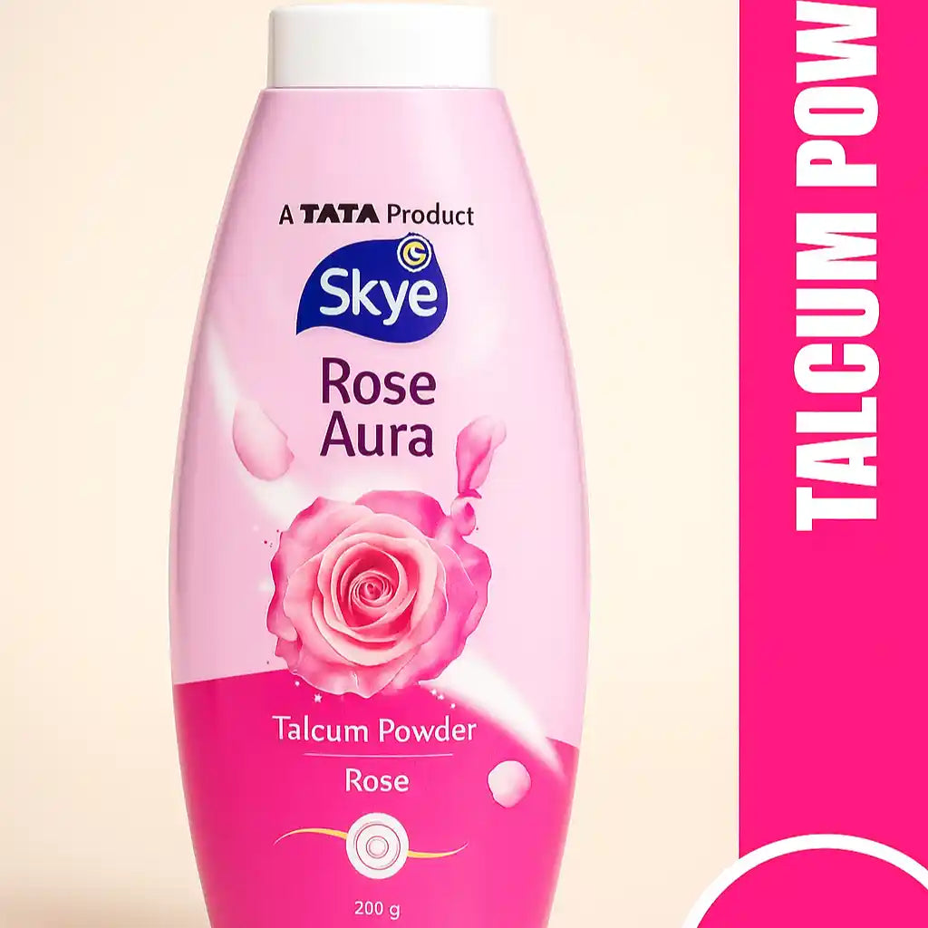 TATA Skye Rose Talcum Powder 200 Gm