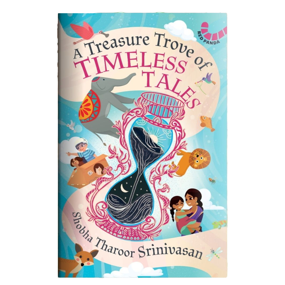 A Treasure Trove Of Timeless Tales By Shobha Tharoor Srinivasan | Red Panda | Children's Religious Fiction Book - 1 Unit