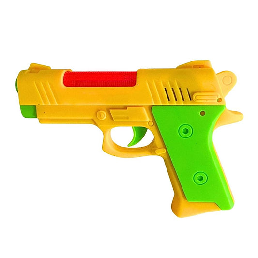 Apex Battery Operated Musical Gun (Yellow) - 1 Unit