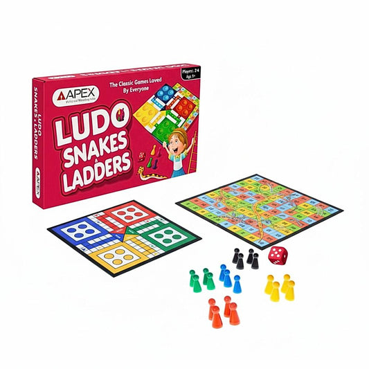 Apex Ludo Snakes and Ladder Board Game - 1 Unit