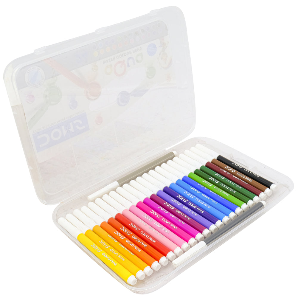Doms Aqua Watercolour Pen - 24 Shades + 2 Free Shades - 1 U