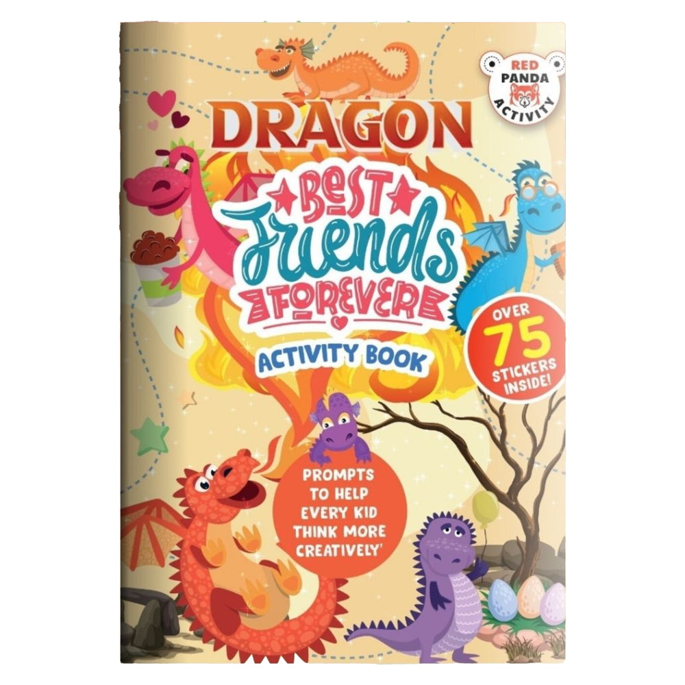 Dragon Best Friends Forever Activity Book | Red Panda | Children's Book - 1 Unit