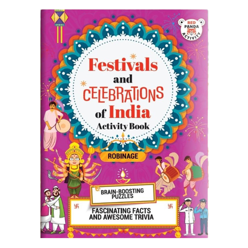 Festivals And Celebrations Of India Activity Book | Robinage - 1 U