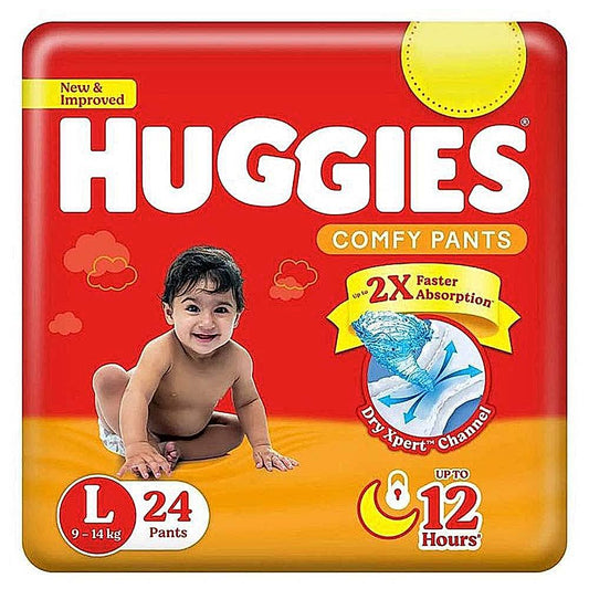 Huggies Dry Pants L (9-14 kg) - 24 U