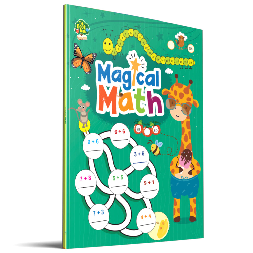 Magical Math Activity Book | Majestic | Early Learning Book - 1 Unit