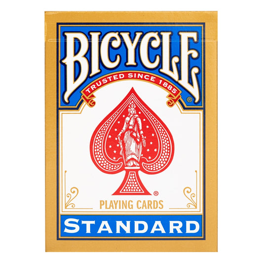 Parksons Bicycle Standard 808 Gold Playing Cards - Red Or Blue - 1 U