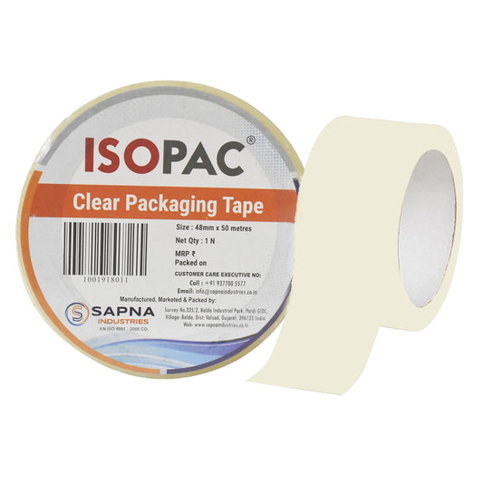 Sapna Transparent Tape - 48 mm X 50 Metres - 1 U