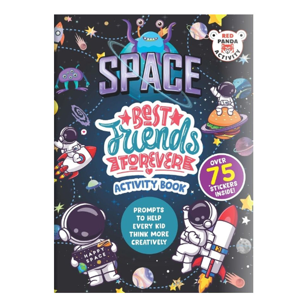 Space Best Friends Forever Activity Book | Red Panda - 1 U