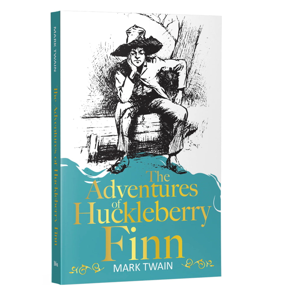 The Adventure of Huckleberry Finn By Mark Twain | Majestic | Children's Fiction Book - 1 Unit