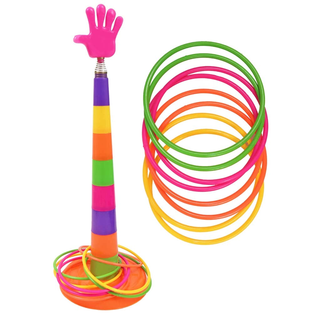 Toyshine 2 In 1 Ring Toss Games - Multicolour - 1 U