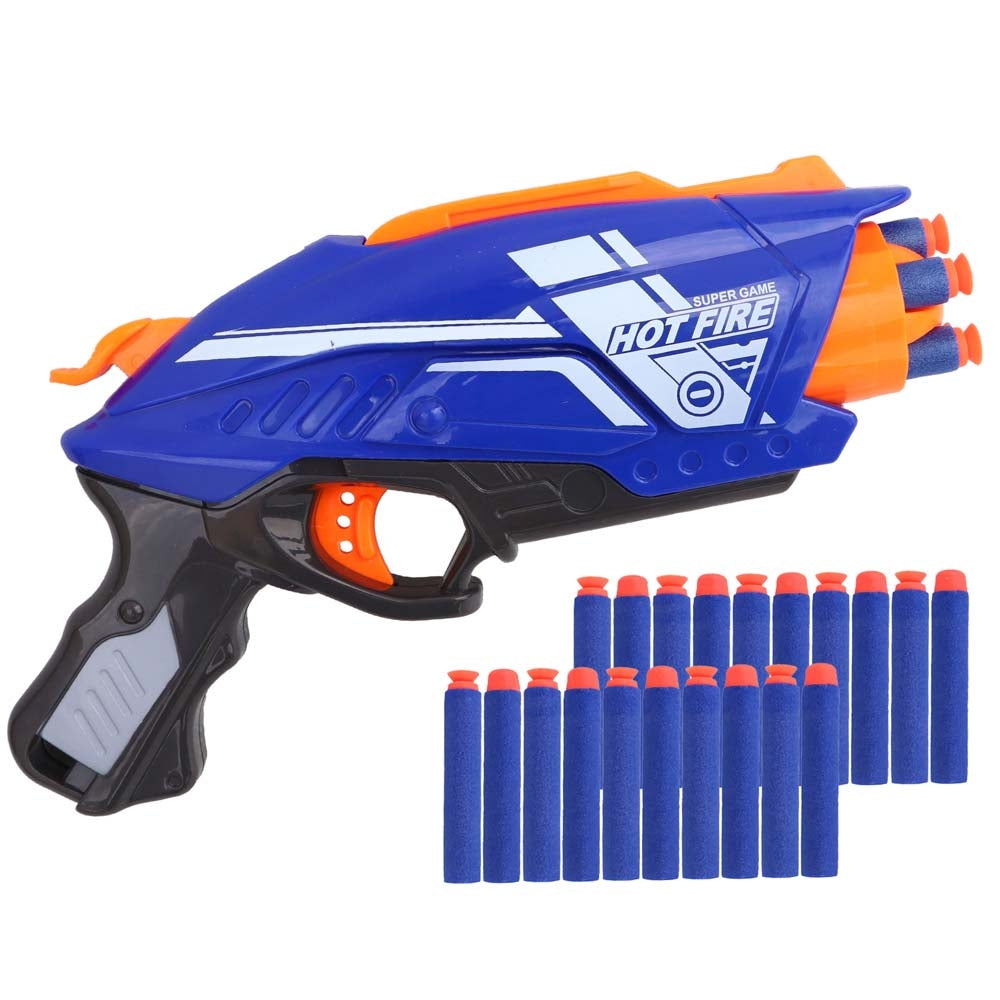 Toyshine Gizmo Foam Blaster Gun Toy 20 Bullets - Multicolour - 1 U