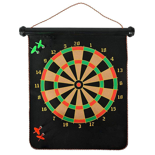 Toyshine Magnetic Double Faced Foldable Dart Game - Multicolour - 1 U