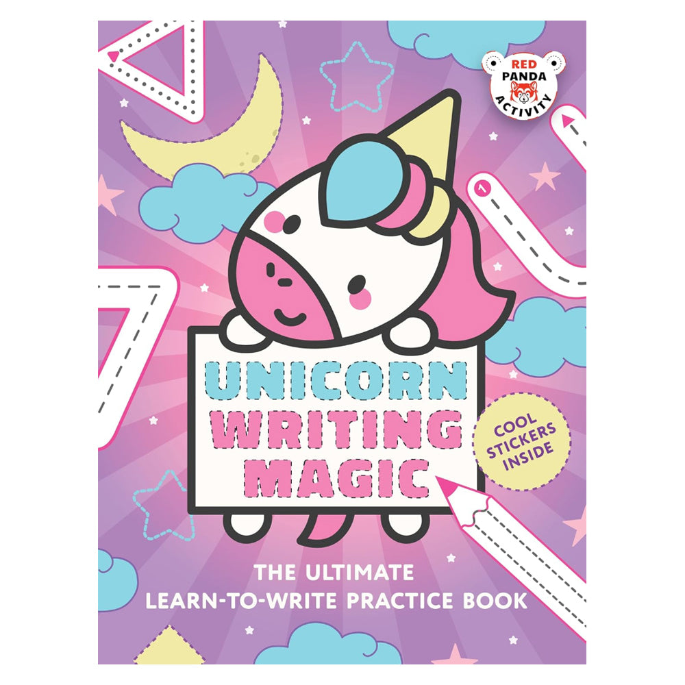 Unicorn Writing Magic Practice Workbook | Red Panda | Children's Activity Book - 1 Unit