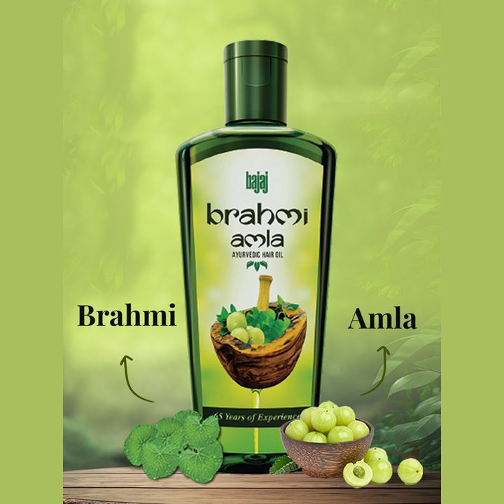 BAJAJ CONSUMER CARE Brahmi Amla Hair Oil - 400 ml