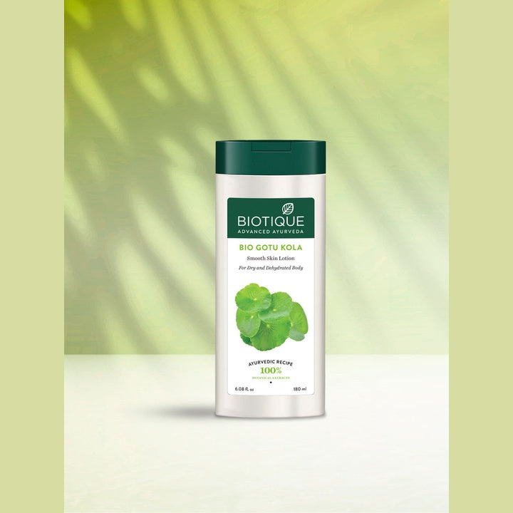 Biotique Bio Gotu Kola Smooth Skin Sustainable Lotion For Dry Skin 180 ml