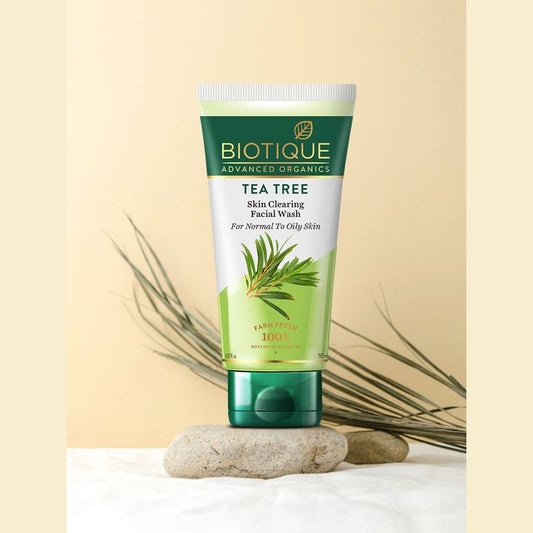 Biotique Women Advanced Organics Tea Tree Skin Clearing Face Wash 150 ml