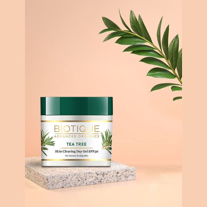 Biotique Advanced Organics SPF30 Tea Tree Skin Clearing Day Face Gel 50 g
