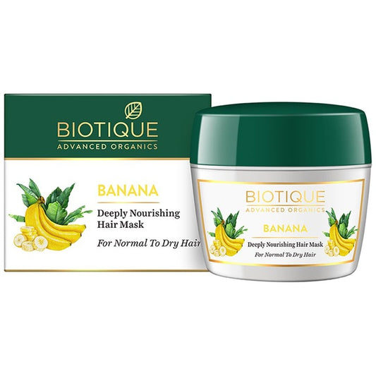 Biotique Unisex Advanced Organics Banana Deeply Nourishing Hair Mask 175 g