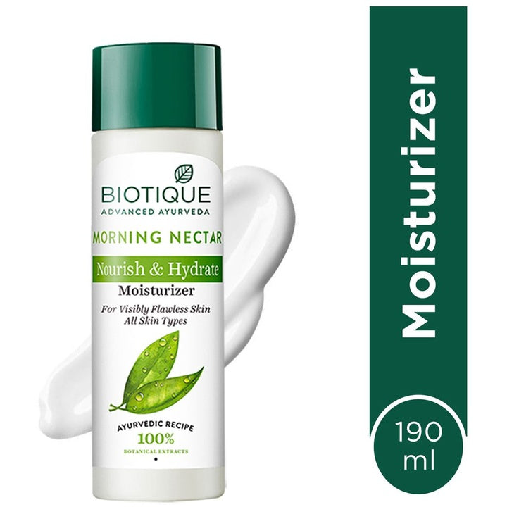 Biotique Morning Nectar Nourish & Hydrate Visibly Flawless Skin Moisturizer - 190ml