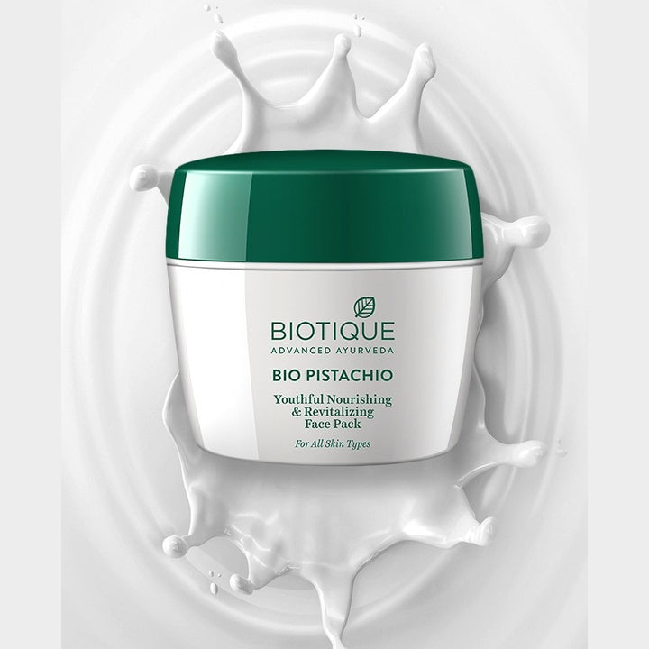 Biotique Bio Pistachio Youthful Nourishing & Revitalizing Sustainable Face Pack
