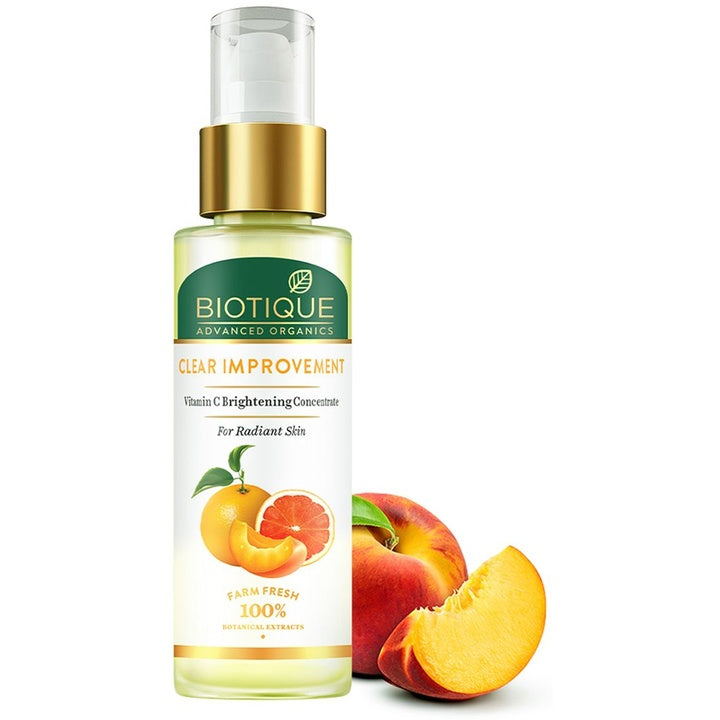 Biotique Advanced Organics Clear Improvement Vitamin C Brightening Concentrate - 30 ml