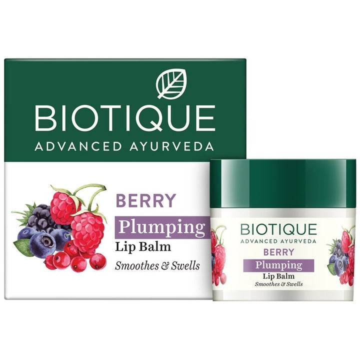 Biotique Berry Plumping Lip Balm To Reduce Pigmentations & Instantly Plump - 12g