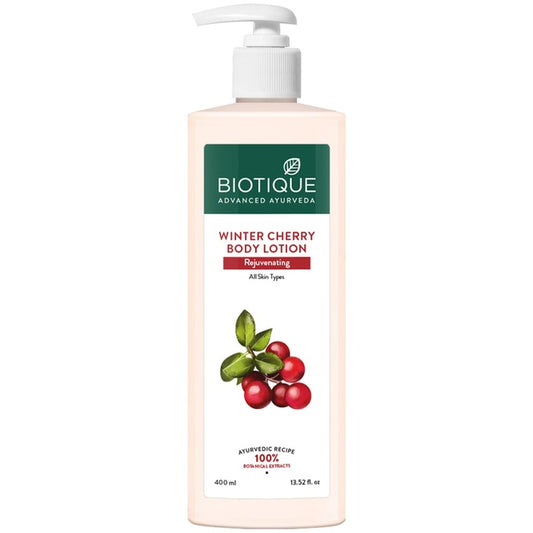 Biotique Winter Cherry Rejuvenating Body Lotion - 400ml