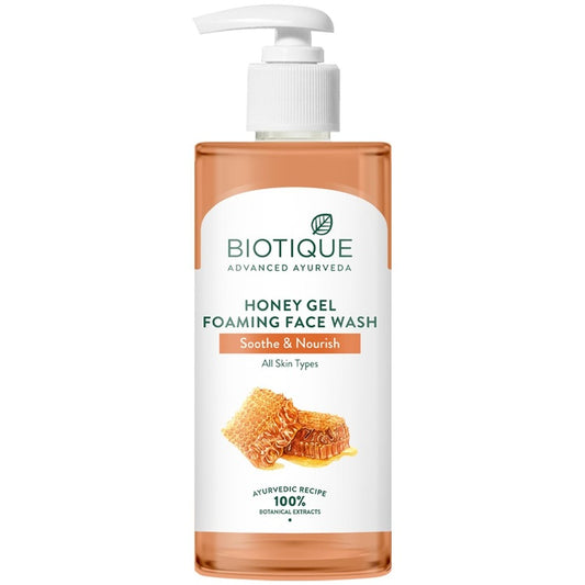 Biotique Honey Gel Soothe & Nourish Foaming Face Wash - 300ml