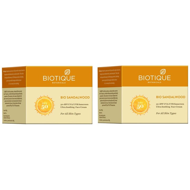 Biotique Soothing Sunscreen Cream SPF 50+ Duo