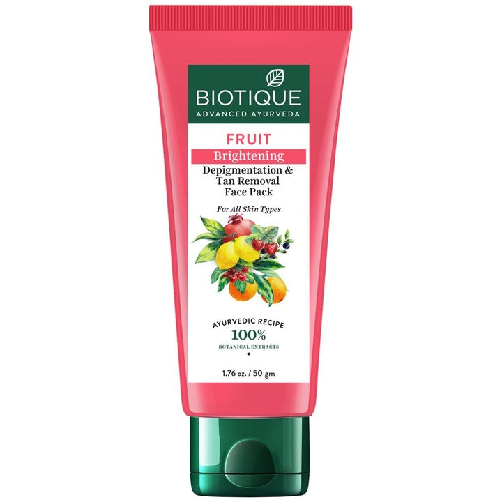 Biotique Bio Fruit Whitening & Depigmentation Face Pack - 50g