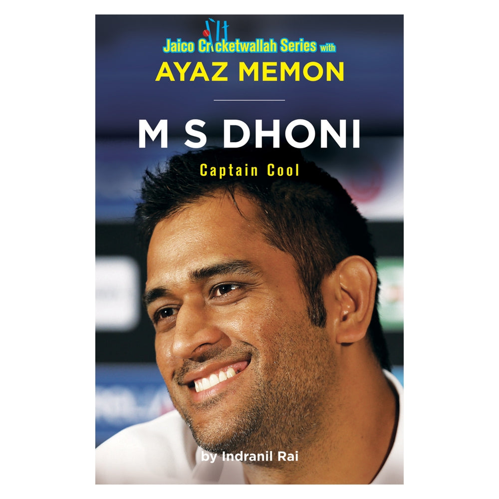 M S Dhoni Captain Cool By Ayaz Memon & Indranil Rai | Jaico Publishing | Non-Fiction | Sports Book - 1 U