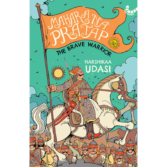 Maharana Pratap - The Brave Warrior By Harshikaa Udasi | Red Panda | Children's Fiction Book - 1 Unit