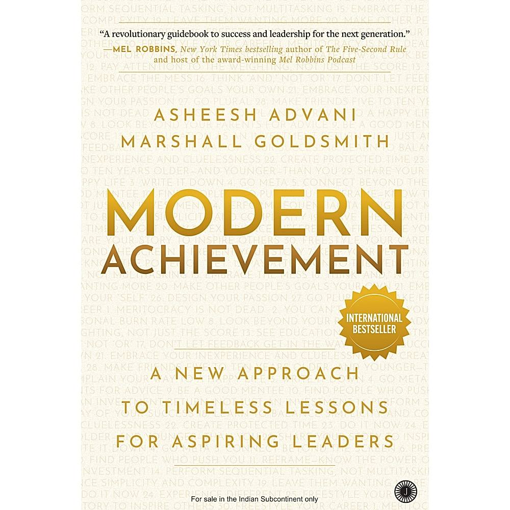 Modern Achievement By Asheesh Advani & Marshall Goldsmith | Jaico Publishing | Non-Fiction Book - 1 Unit