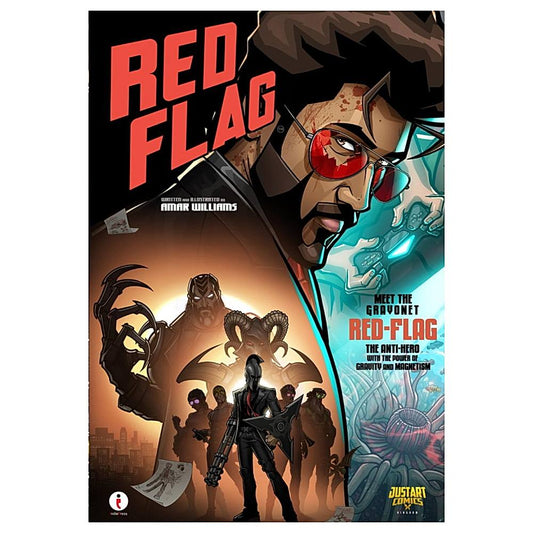 Red Flag An Action Graphic Novel By Amar Williams | Graphic Novel - 1 Unit