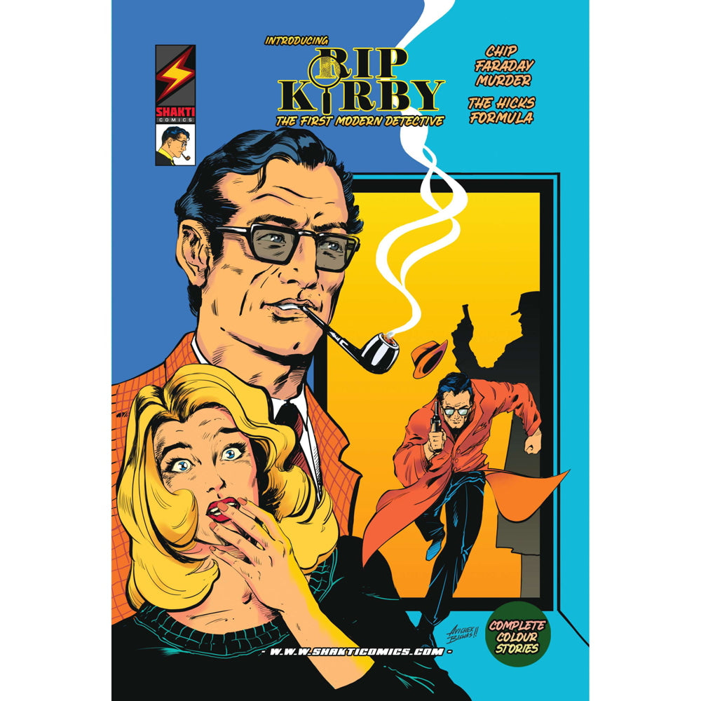 Rip Kirby - Chip Faraday Murder By Ward Greene | Shakti Comics | Noir | Graphic Novel - 1 Unit