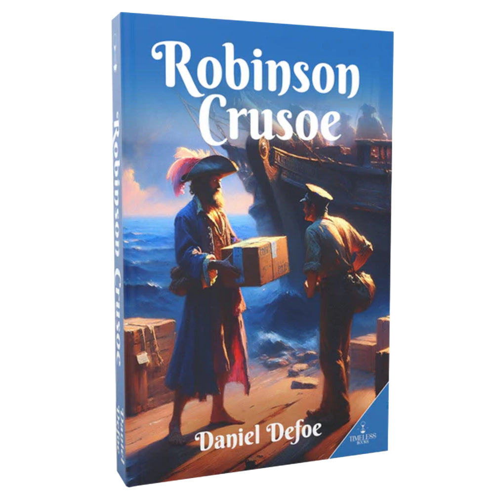 Robinson Crusoe By Daniel Defoe | Children's Fiction Book - 1 Unit
