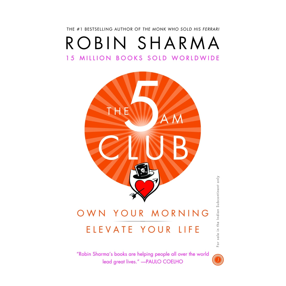 The 5 AM Club: Own Your Morning Elevate Your Life By Robin Sharma | Jaico Publishing | Self-Help Book - 1 U