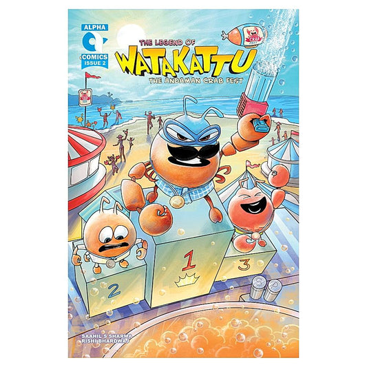 The Legend Of Watakattu - Andaman Crab Fest | Issue 2 | Alpha Comics | Graphic Novel | Comic Book - 1 Unit