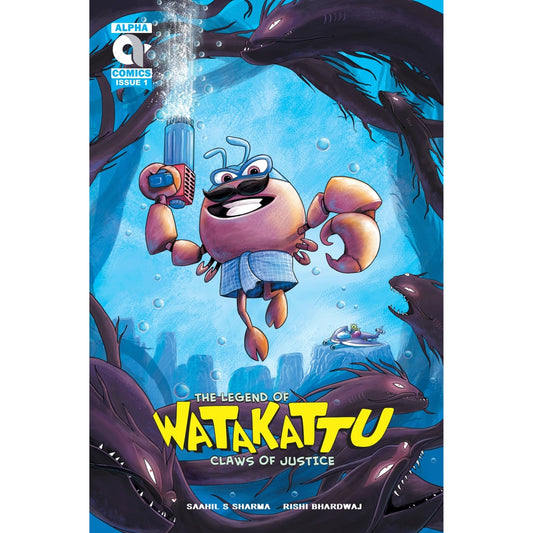 The Legend Of Watakattu - Claws Of Justice | Issue 1 | Alpha Comics | Graphic Novel | Comic Book - 1 Unit