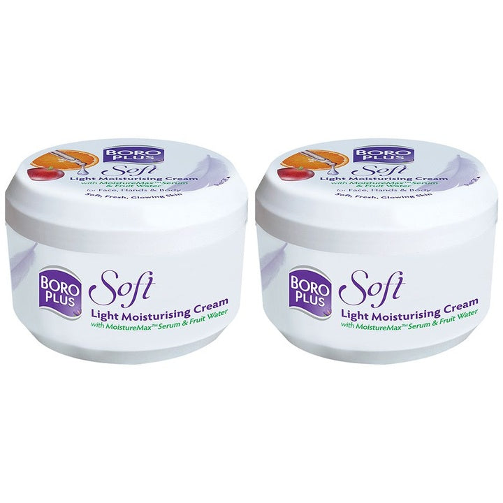 BOROPLUS Set Of 2 Soft Light Moisturising Cream - 300 ml each