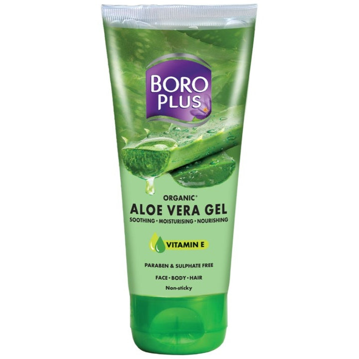 BOROPLUS Organic Aloe Vera Gel With Vitamin E For Skin & Hairs - 250ml