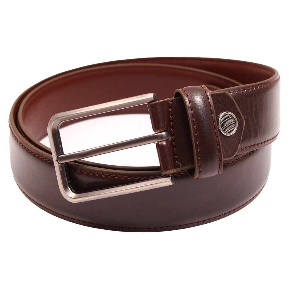 Cops Foam Single Side Brown Belt (Ss35Texas) - Size 42-44