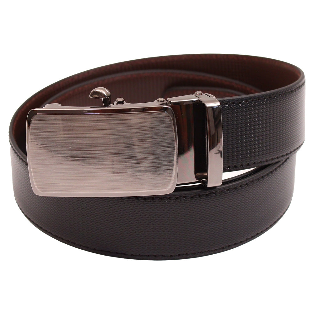 Cops Reversible Foam Black & Brown Belt (Al35Braid) - Size 32-36