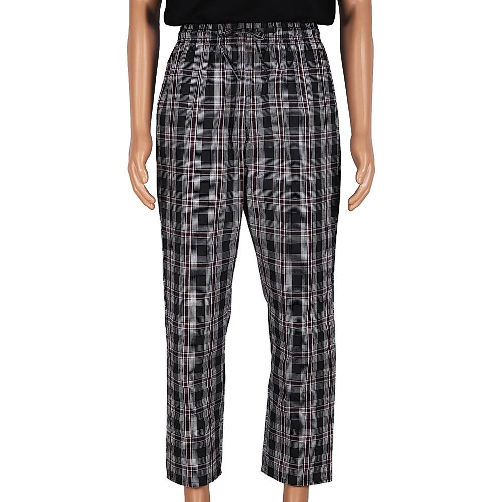 DI COTONE Pyjama Checks - Dark Grey (M) - 1 Unit